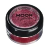 Moon Glitter Classic Fine Glitter Shakers, red 5 g