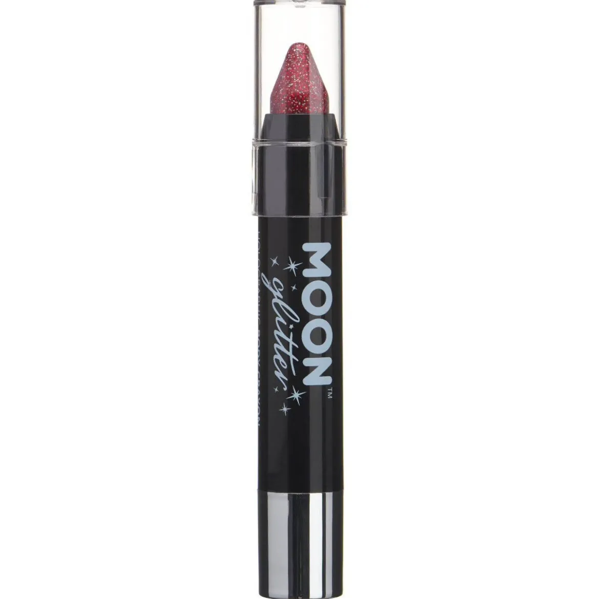 Moon Glitter Hologrpahic Body Crayons, red 3,5 g