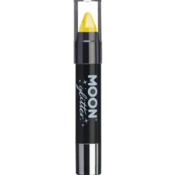 Moon Glitter Iridescent Body Crayons, yellow 3,5 g