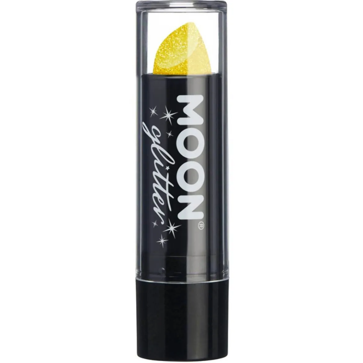 Moon Glitter Iridescent Glitter Lipstick, yellow 5 g