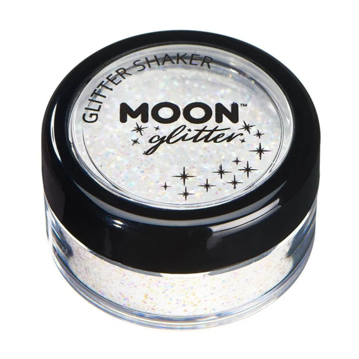 Moon Glitter Pastel Glitter Shakers, white 5 g