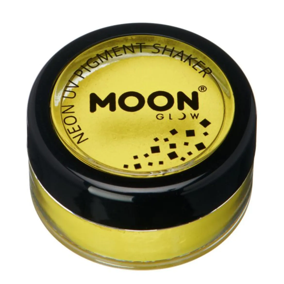 Moon Kroppspuder neon UV, gul 14 g