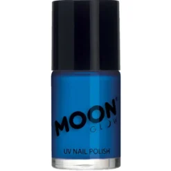 Moon Nagellack neon UV, blå 14 ml