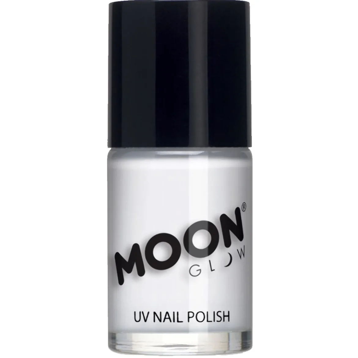 Moon Nagellack neon UV, vit 14 ml
