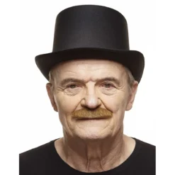 Mustasch, butler kastanj