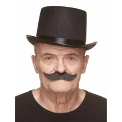 Mustasch, captain grå/vit