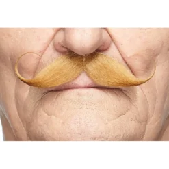 Mustasch, detective brun