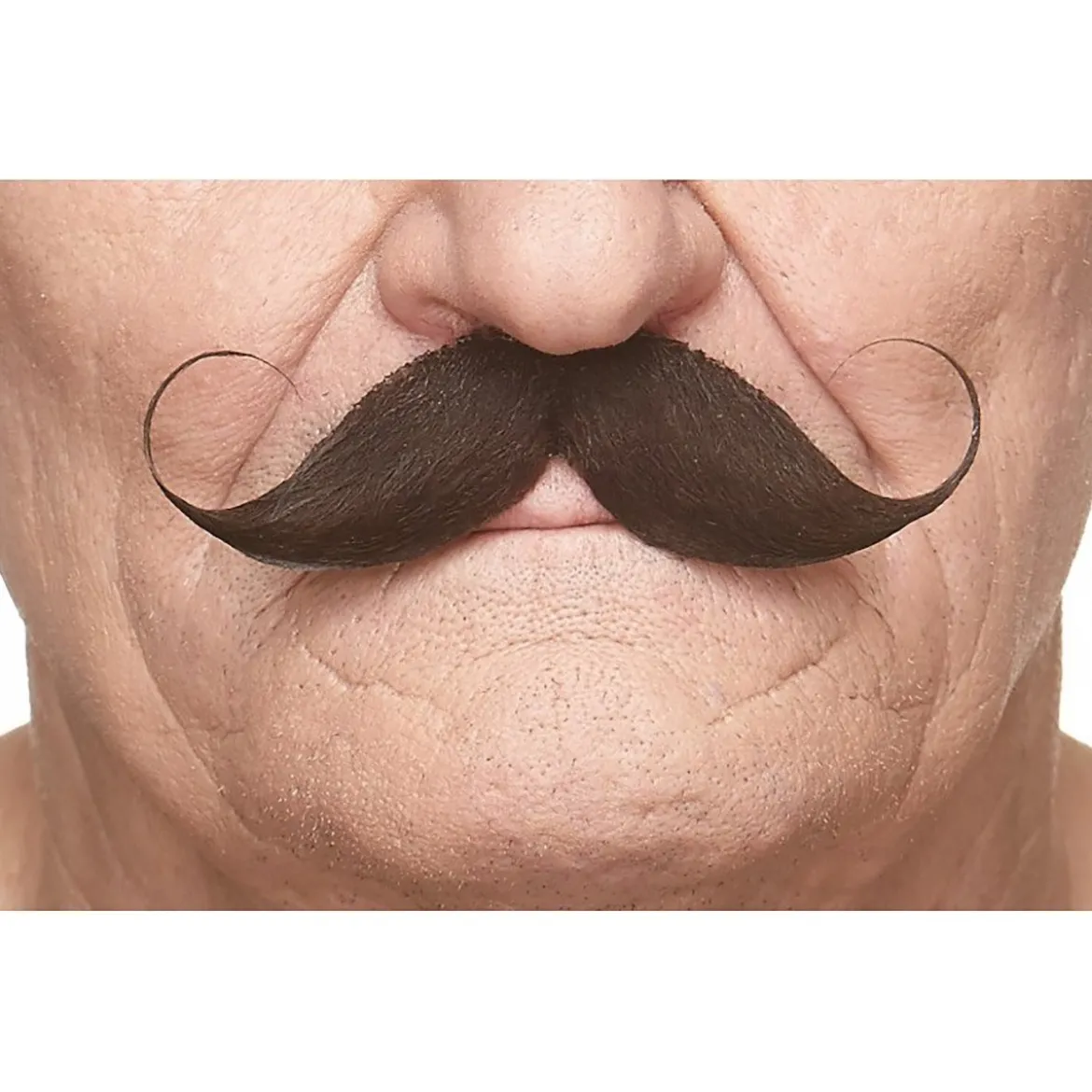 Mustasch, detective kastanj