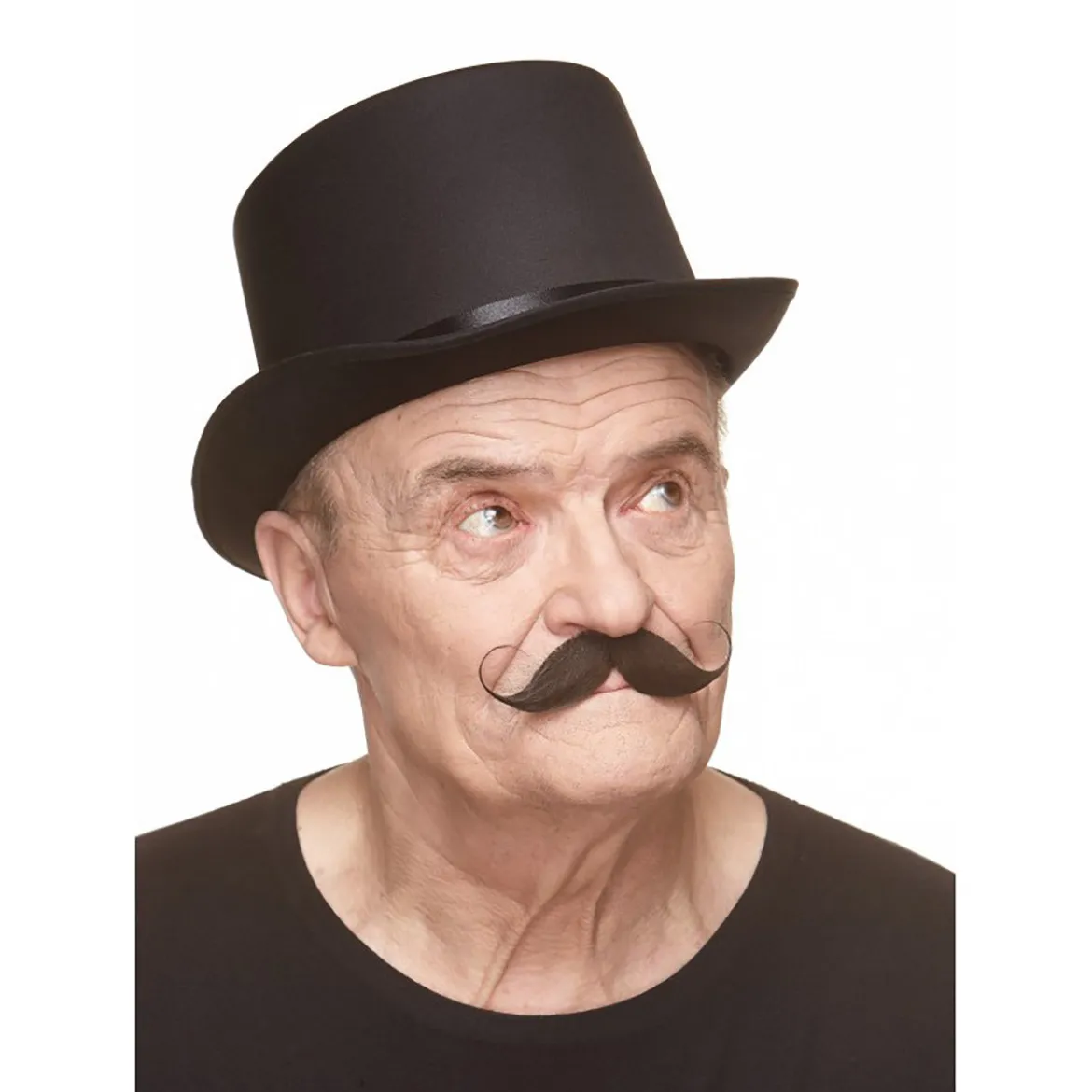 Mustasch, detective kastanj