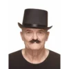 Mustasch, gentleman brun