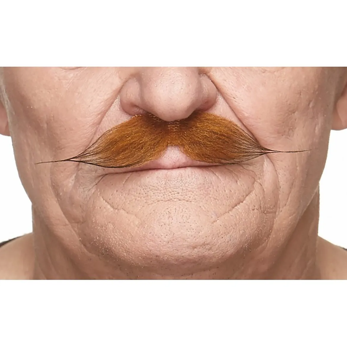 Mustasch, gentleman röd