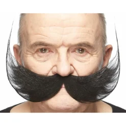 Mustasch, inventor svart