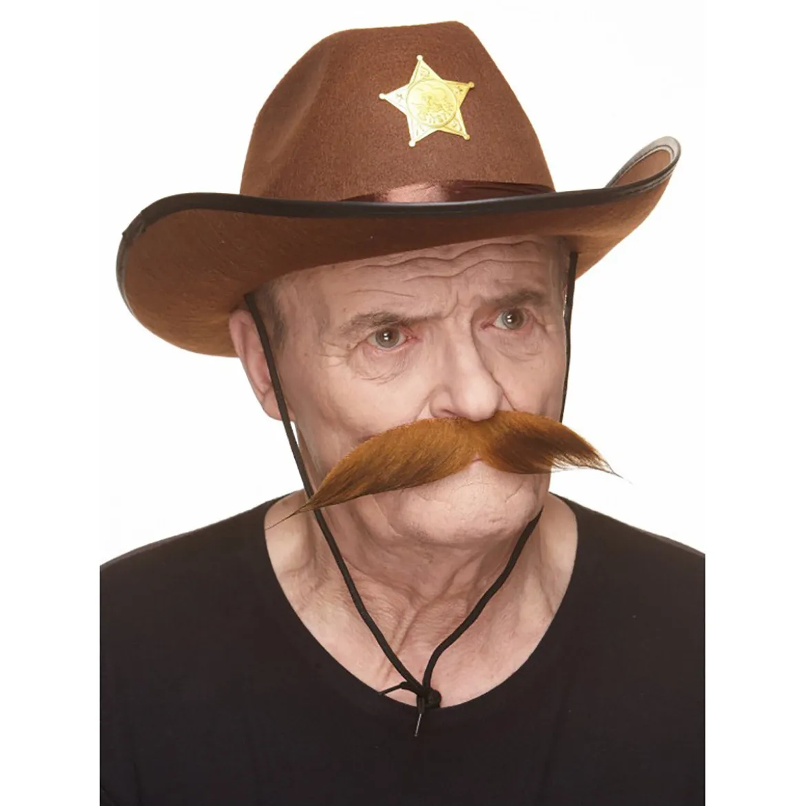 Mustasch, marshall röd