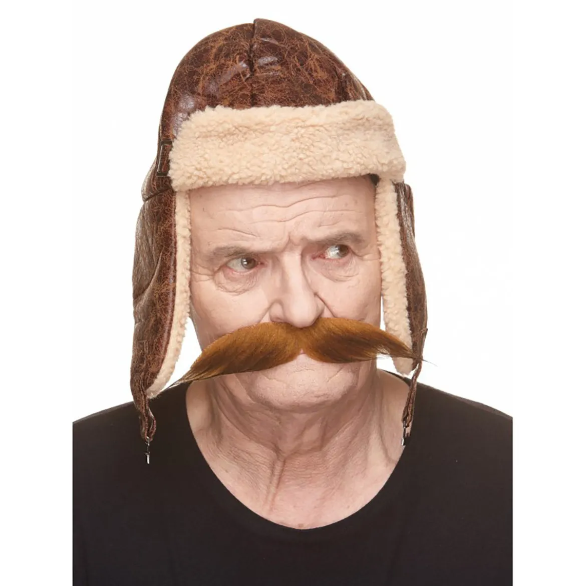 Mustasch, marshall röd