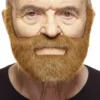 Mustasch med skägg, fisherman kastanj