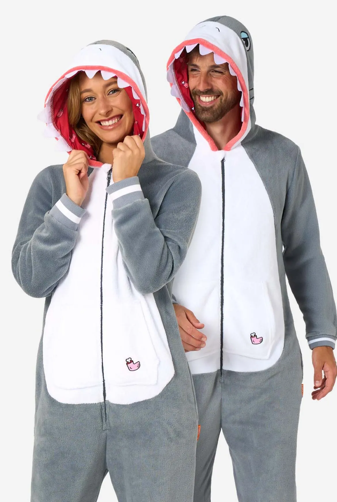 Opposuits onesies shark