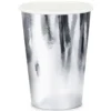 Pappersmuggar, silver 220 ml 6 st