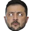 Pappmask, President Ukraina