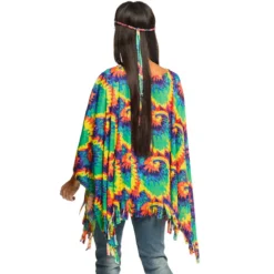 Poncho, hippie one size