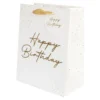 Presentpåse, happy birthday 18x23x10 cm