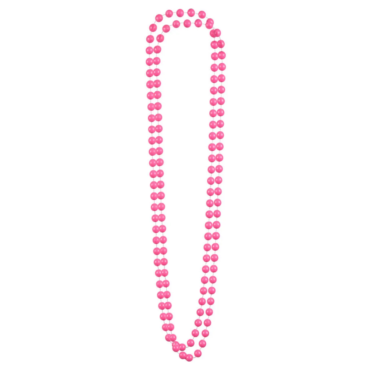 Pärlhalsband, rosa 46 cm