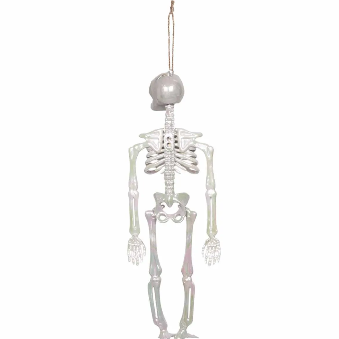 Prop, hängande skelett pärlemor 30 cm