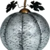 Pumpa, metallic silver 16 cm