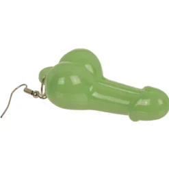Örhängen, penis glow in the dark 1-par