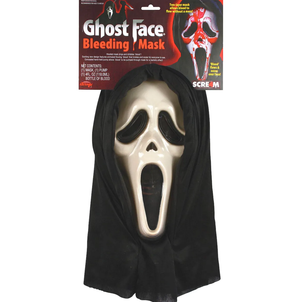 Scream mask, Ghostface Bleeding