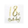 Servetter, happy birthday 18th 20 st