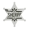 Sheriffstjärna, metall