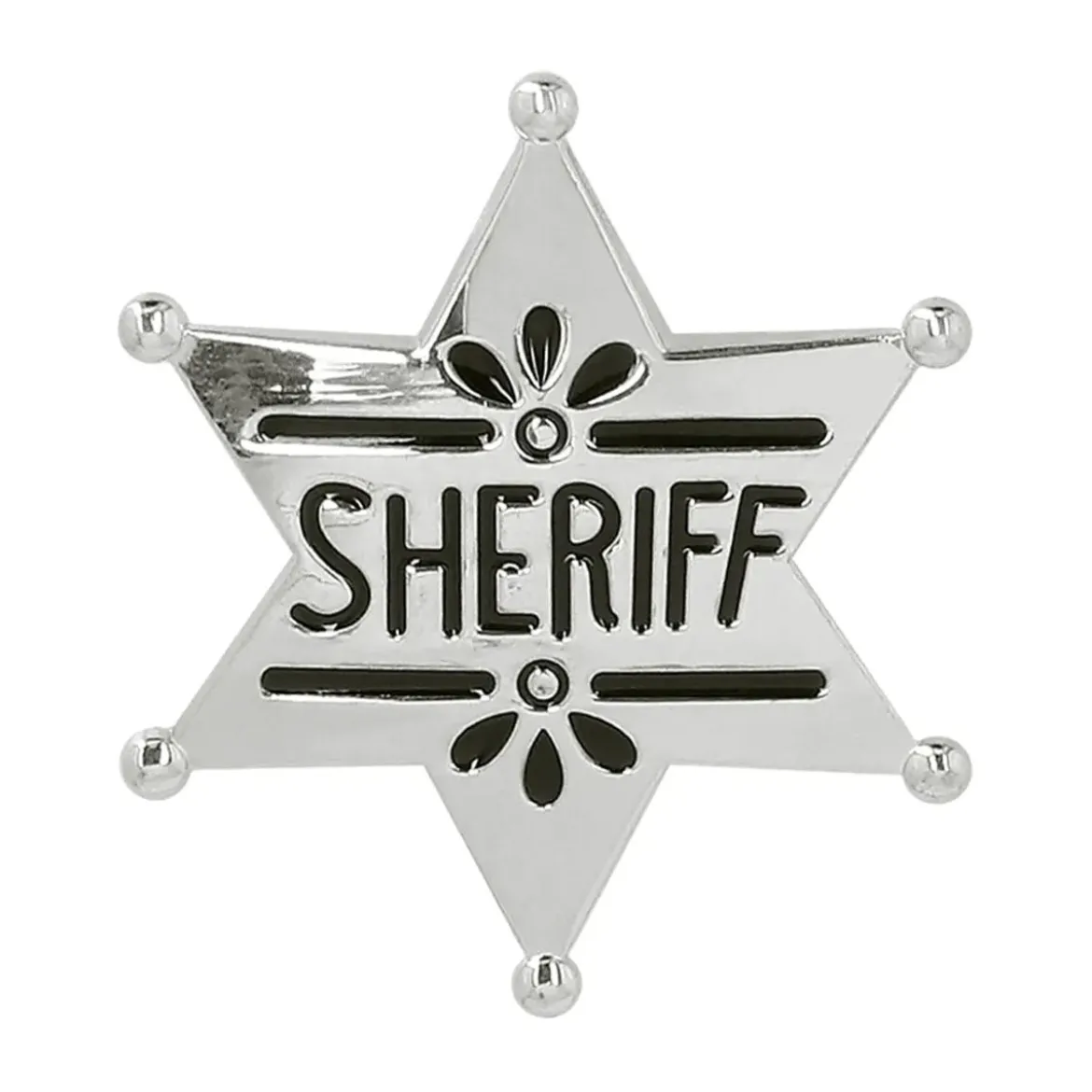 Sheriffstjärna, metall