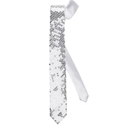 Slips, silver paljetter