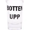 Snapsglas, botten upp