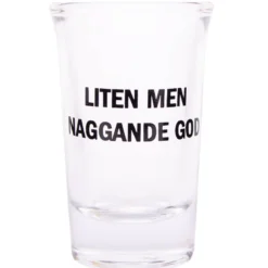 Snapsglas, liten men naggande god