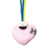 Studenthänge, hjärta rosa 9 cm