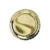 Tallrikar, guld 23 cm 6 st