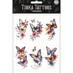 TATUERING FJÄRILAR TINKA TATTOO