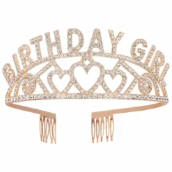 Tiara, birthday girl metall