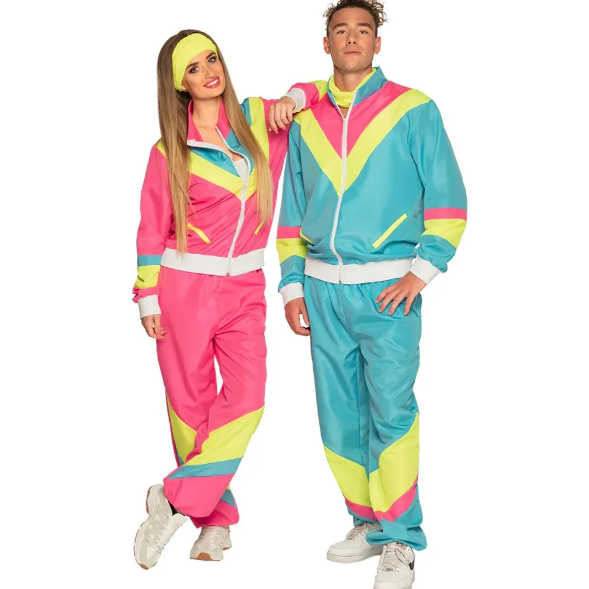 Träningsoverall, neon rosa