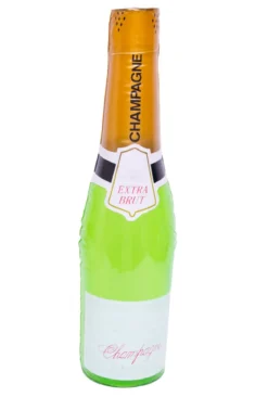 Uppblåsbar champagneflaska, 50 cm
