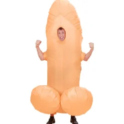 Uppblåsbar dräkt, penis