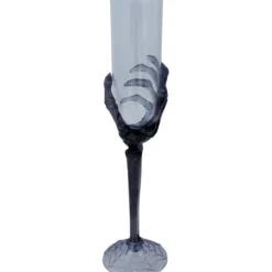 Vinglas i plast skelett 25 cm